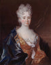 Portret Anne Thérèse de Marguenat de Courcelles, marquise de Lambert 1647-1733 - Nicolas de Largillière — widok dzieła