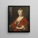Portret Marguerite Élisabeth De Largillière 1701-1756 Córka artysty - Nicolas de Largillière — oprawiony obraz na ścianie