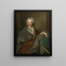 Portret barona de Besenval - Nicolas de Largillière — oprawiony obraz na ścianie