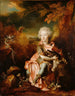 Portret chłopca przebrany - Nicolas de Largillière — widok dzieła
