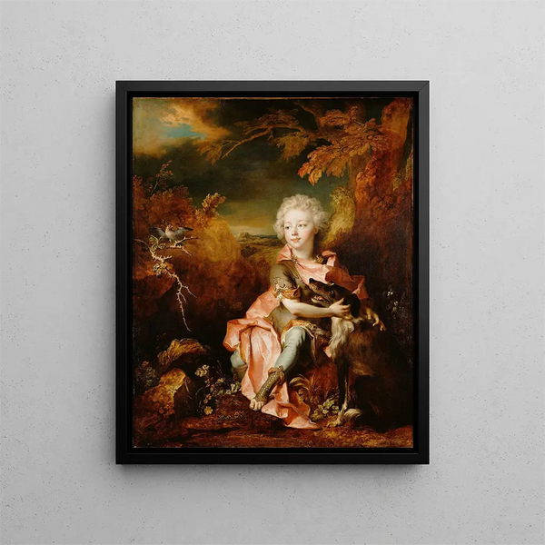 Nicolas de Largillire - Portrait of a Boy in Fancy Dress.webp