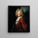 Portret mężczyzny - Nicolas de Largillière — oprawiony obraz na ścianie