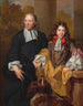 Portret młodego mężczyzny i jego nauczyciela - Nicolas de Largillière — widok dzieła