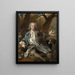 Portret dżentelmena w stroju myśliwskim - Nicolas de Largillière — oprawiony obraz na ścianie