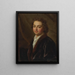 Portret mężczyzny (Konflikt przypadków) - Nicolas de Largillière — oprawiony obraz na ścianie