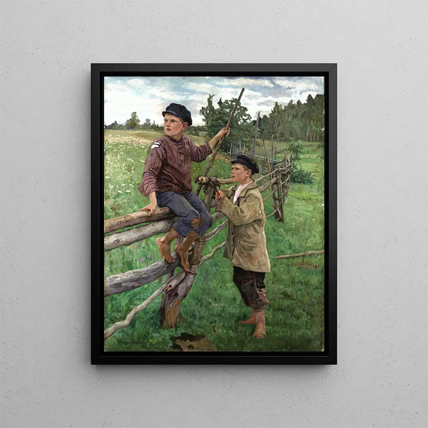 Nikolai BogdanovBelsky - Country boys.webp