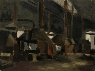 Wnętrze - Nikolai Triik — widok dzieła