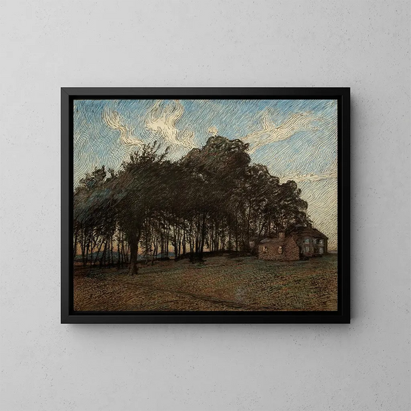 Le Bosquet - Nils Kreuger — oprawiony obraz na ścianie