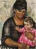 Macierzyństwo - Nina Aleksandrowicz — widok dzieła