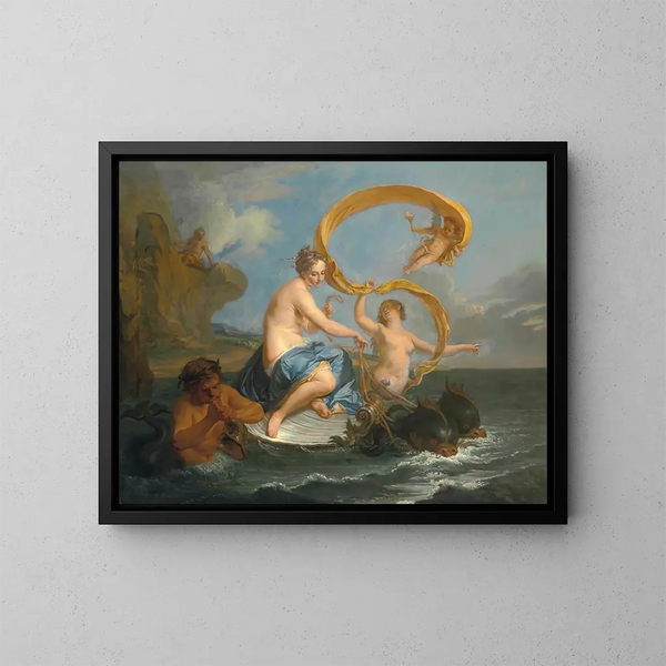 Le Triomphe de Galatée - Noël Nicolas Coypel — oprawiony obraz na ścianie