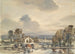 pejzaż z krowami - Norman Alfred William Lindsay — widok dzieła