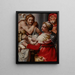 La Sainte Famille avec saint Jean-Baptiste - Nosadella Giovanni Francesco Bezzi — oprawiony obraz na ścianie