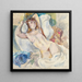 Nu na kanapie - Jules Pascin — oprawiony obraz na ścianie