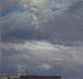 Burza chmur nad zamkiem w Dreźnie - Johan Christian Dahl — widok dzieła