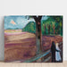 Reprodukcja obrazu Noc letnia - Edvard Munch