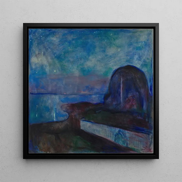 Nuit étoilée - Edvard Munch