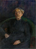 Portret artysty Aasta Hansteen - Oda Krohg — widok dzieła
