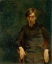 Portret szwedzkiego malarza Ivara Aroseniusa - Oda Krohg — widok dzieła