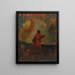 Muzyka arabska - Odilon Redon — oprawiony obraz na ścianie