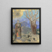 Budda - Odilon Redon — oprawiony obraz na ścianie