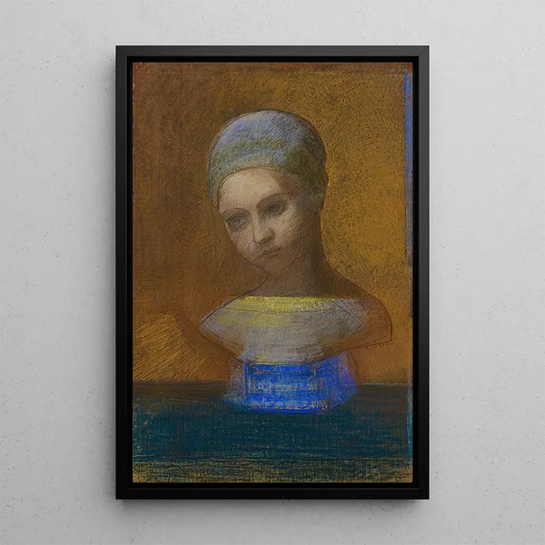 Buste d'enfant - Odilon Redon — oprawiony obraz na ścianie