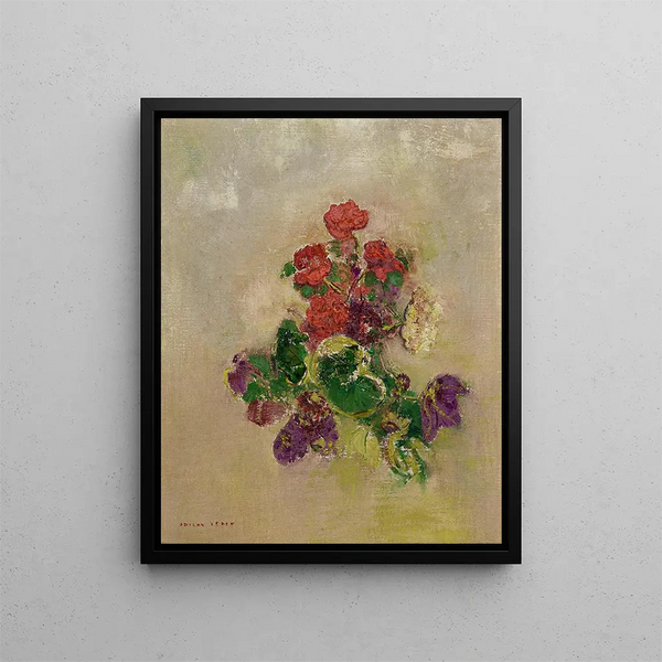 Odilon Redon - Fleurs sans vase.webp