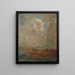 La Barque - Odilon Redon — oprawiony obraz na ścianie