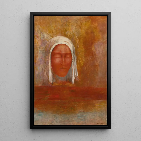 La Vierge d'Aurore - Odilon Redon — oprawiony obraz na ścianie