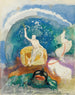 Zielony potwór - Odilon Redon — widok dzieła