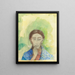 Le Silence - Odilon Redon — oprawiony obraz na ścianie