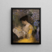 Madame Arthur Fontaine Marie Escudier née en 1865 - Odilon Redon — oprawiony obraz na ścianie