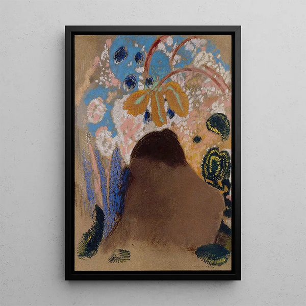 Ophélie - Odilon Redon — oprawiony obraz na ścianie
