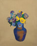 Myśli - Odilon Redon — widok dzieła