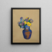 Myśli - Odilon Redon — oprawiony obraz na ścianie
