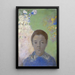 Portret Ari Redon - Odilon Redon — oprawiony obraz na ścianie