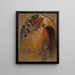 La Fenêtre gothique - Odilon Redon — oprawiony obraz na ścianie