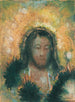 Tête de Christ - Odilon Redon — widok dzieła