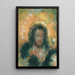 Tête de Christ - Odilon Redon — oprawiony obraz na ścianie