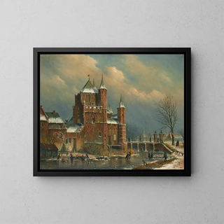 Oene Romkes De Jongh - The Amsterdam Gate at Haarlem.webp