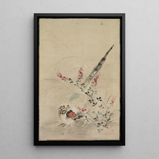 Ogata Krin - Pheasant and Grasses.webp