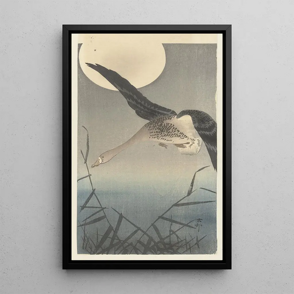 Oie - Ohara Koson — oprawiony obraz na ścianie