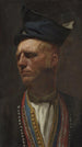 Portret rolnika z Setesdal Studium do Walki w starej farmie - Olaf Isaachsen — widok dzieła