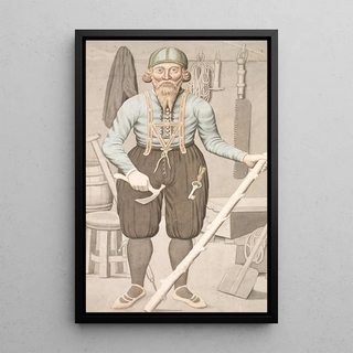 Olavius - En Islandsk Bonde i gammeldags Dragt.webp