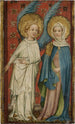 Anioła i Marii Magdaleny przy grobie - Stary mistrz z drzwi garderoby z Aix-la-Chapelle — widok dzieła