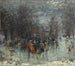 Les Patineurs - Oldřich Blažek — widok dzieła