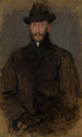 Portret Antoni Kamieski 1860-1933 malarz - Olga Boznańska — widok dzieła
