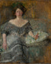 Portret Elzy Krauze - Olga Boznańska — widok dzieła