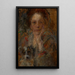 portret Helena Zieliska - Olga Boznańska — oprawiony obraz na ścianie