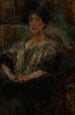 Portret Julii Ginzberg - Olga Boznańska — widok dzieła