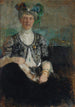 Portret pani Buyko - Olga Boznańska — widok dzieła
